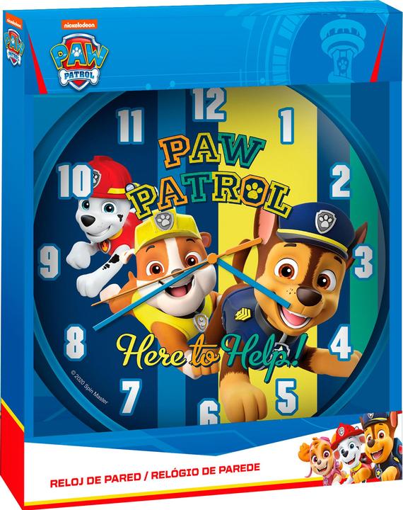 Actual product image Paw Patrol Wall clock (25 cm)