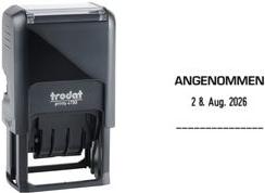 Actual product image Trodat Printy 4.0 4750 date stamp, with voucher for designing an individual text plate, s