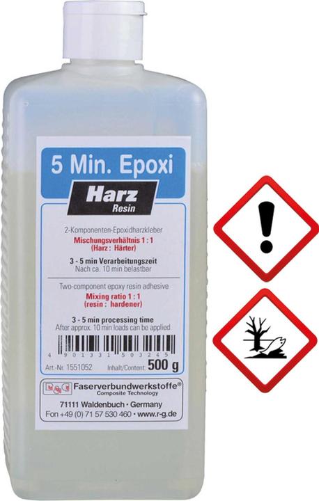 R&G 5 min.-epoxi (harz) flasche/ 500 g (500 g)