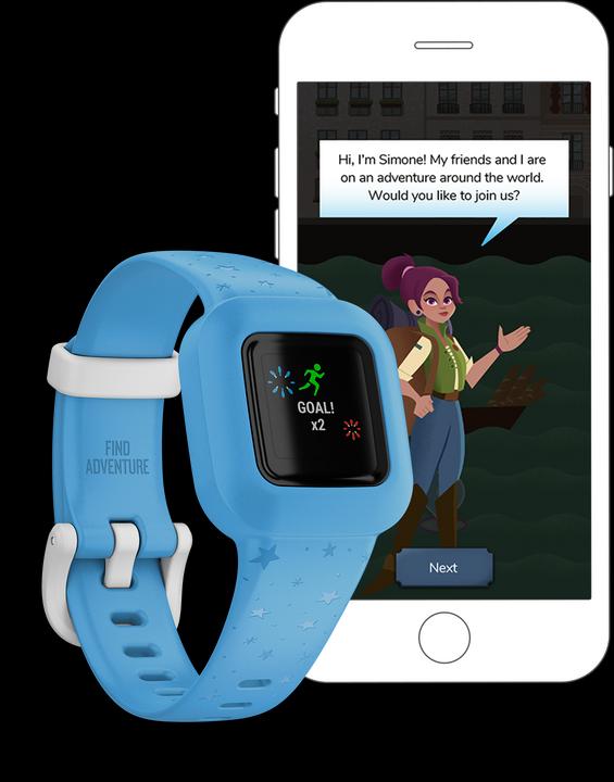 Produktbild Garmin Vivofit jr. 3 Blaue Sterne (20 mm)