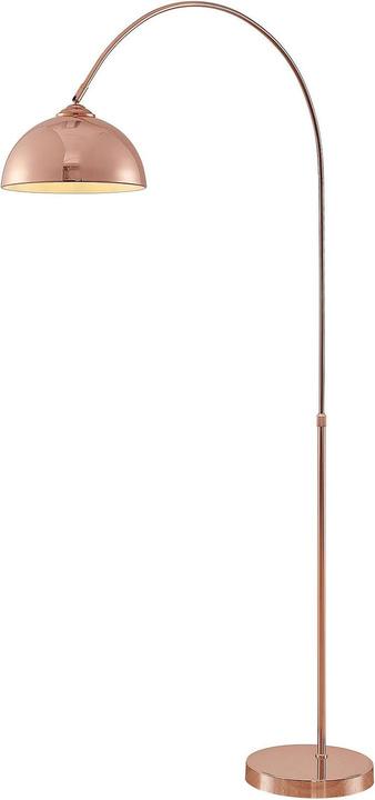 Actual product image Lindby Lennart arc floor lamp, copper (E27)