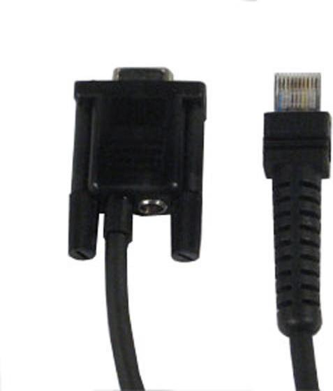 Actual product image Datalogic Connection cable, RS232, rotated Connection cable, RS232 (9 PIN female), rotated, length: 2.4 m