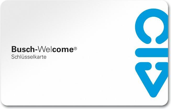 Image du produit Busch-Jaeger Welcome Accessoires Carte-clé 83173 (Carte clé)