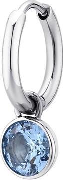 Produktbild Brosway Steel Single Earring With Blue Zircon 2in1 Chakra Bhke127