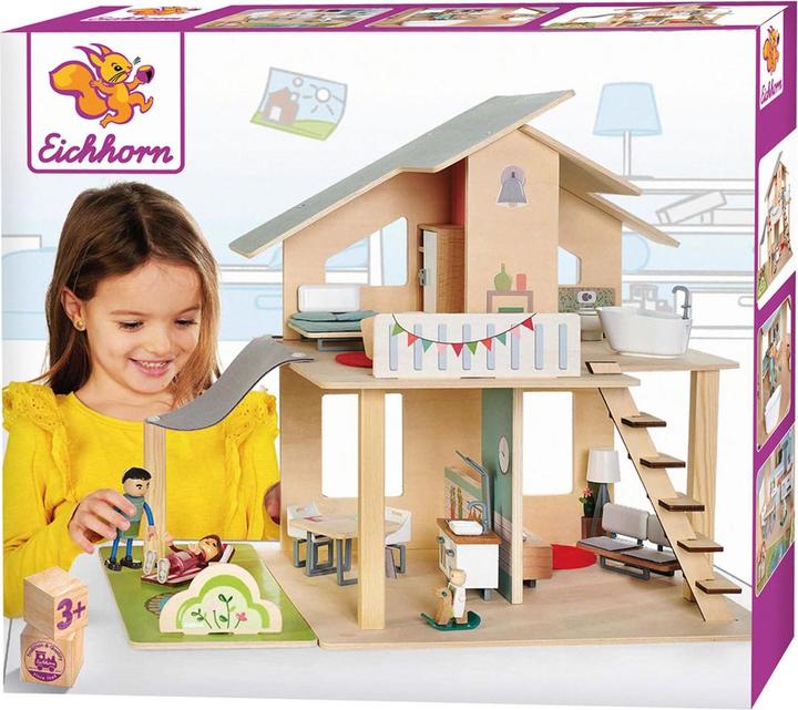 Actual product image Eichhorn Doll house with furniture