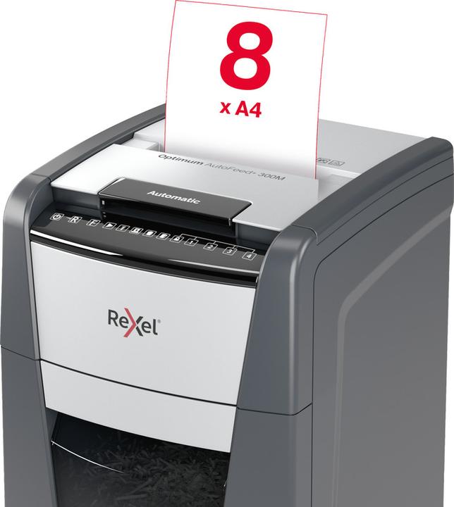 Actual product image Rexel Shredder Optimum AutoFeed+ 300M (Microcut)
