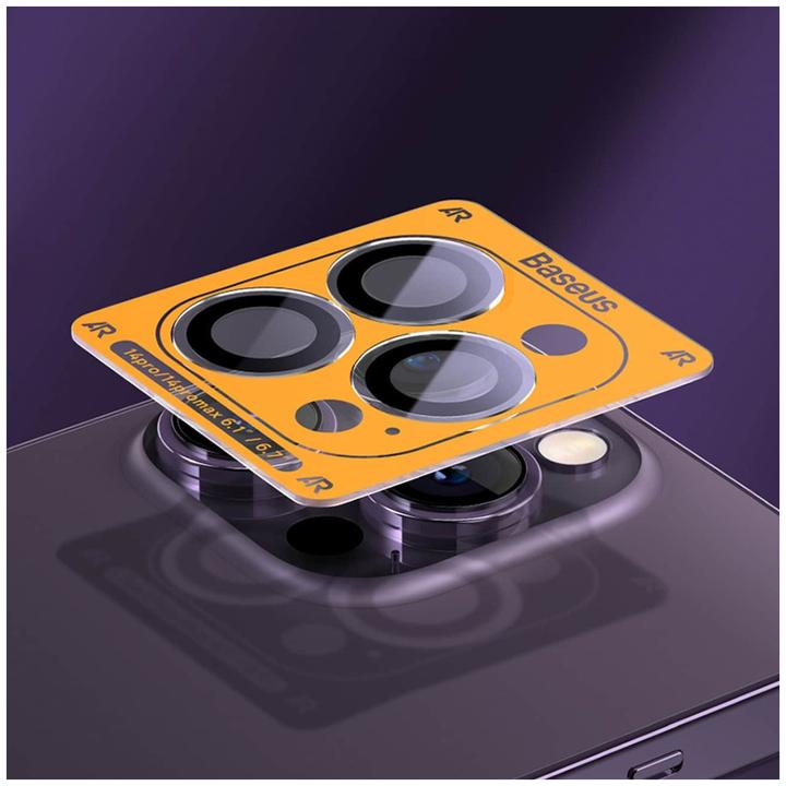 Image du produit Baseus Lens Protector Glare Repelling Corning pour iPhone 14 Pro/14 Pro Max (80 pièce(s), Apple iPhone 14 Pro)