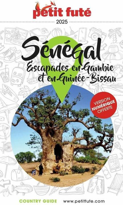 Produktbild Sénégal : escapades en Gambie et en Guinée-Bissau 2025 (Französisch, Collectif, 2024)