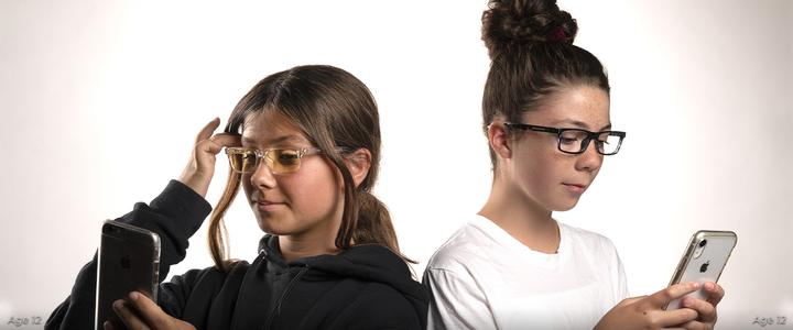 Image du produit Gunnar Cruz Kids Grandes lunettes d'ordinateur pour enfants de 8 à 12 ans - Lentille ambrée