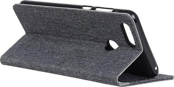 Produktbild MU Classic Leder/Stoff Handyhülle (OnePlus 5T)