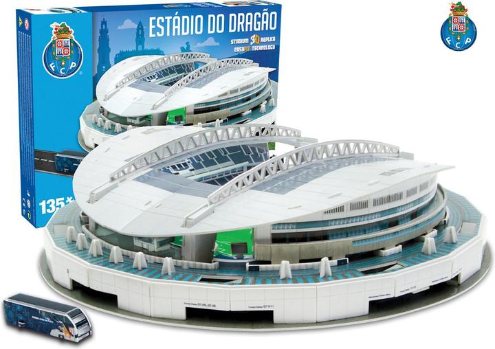 Immagine prodotto Nanostad Puzzle 3D dello stadio FC Porto Estadio O Dragao (135 pezzi)