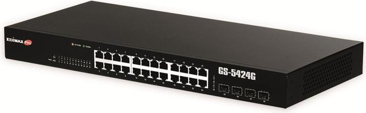 Actual product image Edimax Pro GS-5424G: 24 Port Smart Switch (28 Ports)