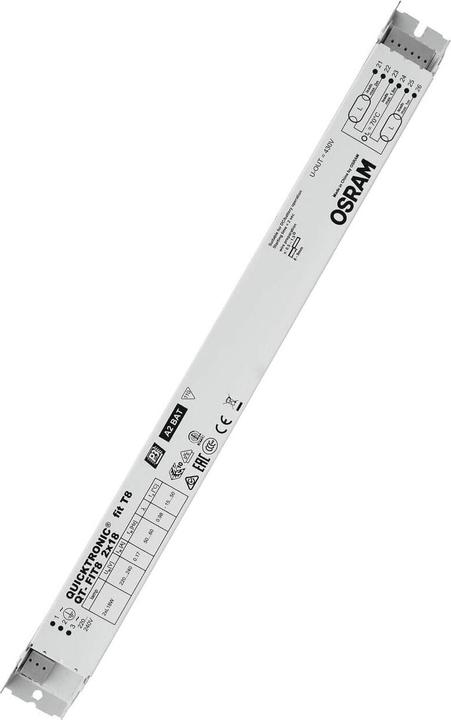 Image du produit Osram QT-FIT8 2X18 - 50000 h - -15 - 50 °C - 198 - 264 V - 50/60 Hz - 15 A - 30 mm