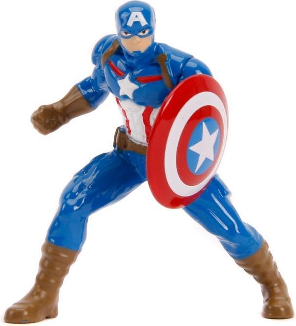 Produktbild Jada Avengers Captain America mit Auto 1:24