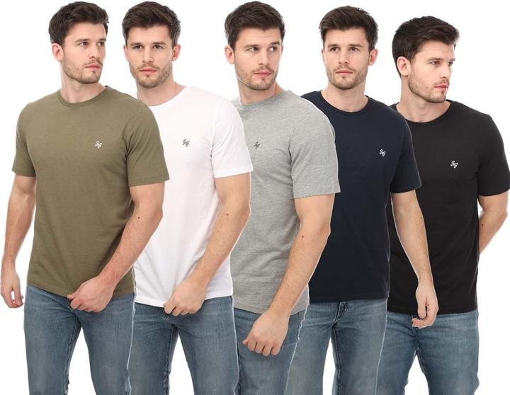 Jack & Jones Joseph TShirt Rundhalsausschnitt (5erPack) (S)
