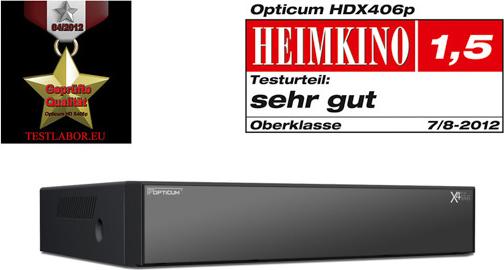 Actual product image Opticum HD X406p, satellite receiver (DVB-S2)
