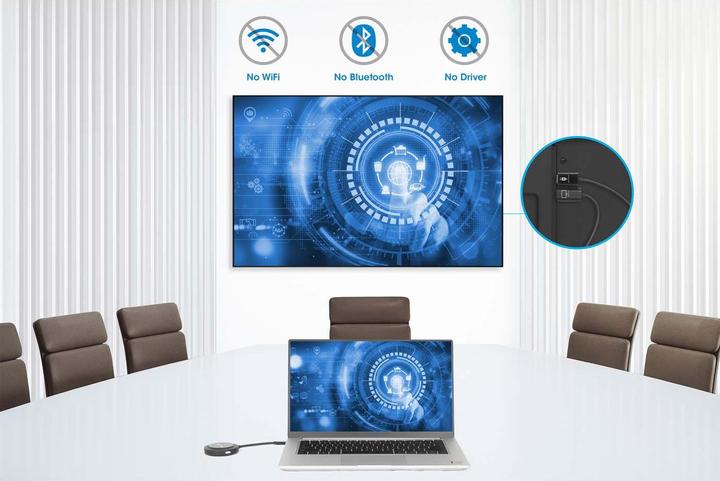 Produktbild Manhattan 1080p Wireless HDMI-Display-Präsentationsset (30 m, HDCP, HDMI 1.3c)