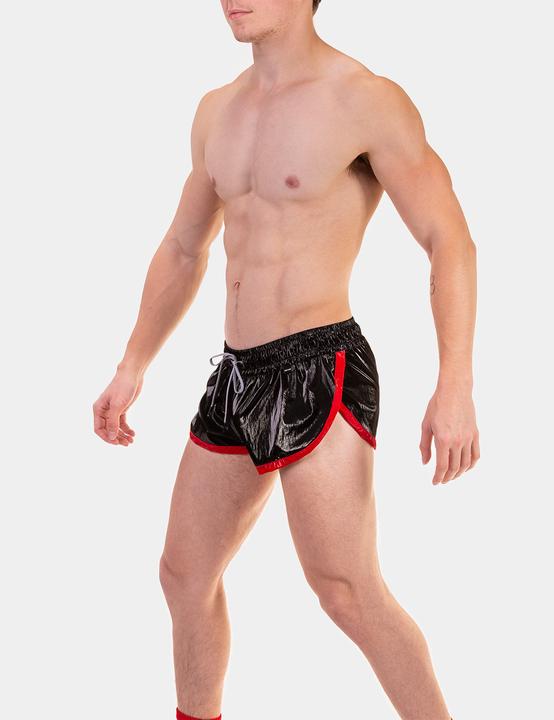Barcode Berlin Short Alfred schwarz- rot