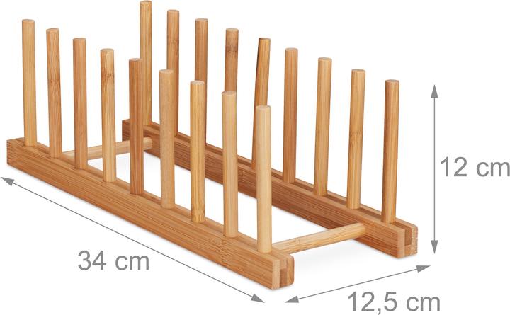 Actual product image Relaxdays Dish Drying Rack