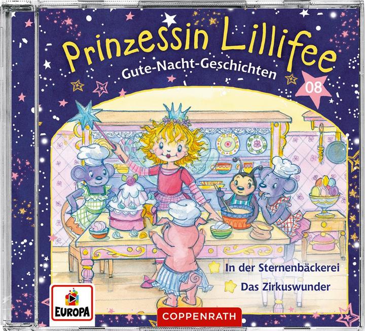 Immagine prodotto Principessa Lillifee - Storie della buonanotte (CD 8) (Monika Finsterbush, Tedesco)