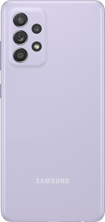 Actual product image Samsung Galaxy A52 5G (128 GB, Lavender, 6.40", Dual SIM, 64 Mpx, 5G)
