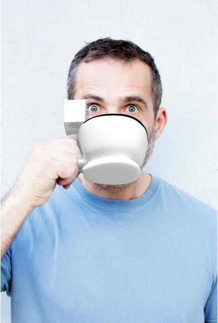 Actual product image Winkee Coffee mug toilet (350 ml, 1 x)