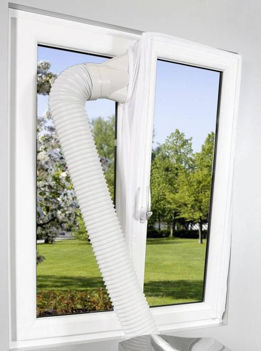 Actual product image EMZ Window seal, for mobile air conditioners, perimeter 4 m, white.