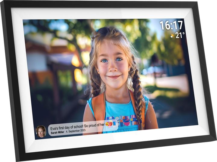 Actual product image Denver FRAMEO PFF-1516 - Black/White (15.60", 1920 x 1080 pixels)