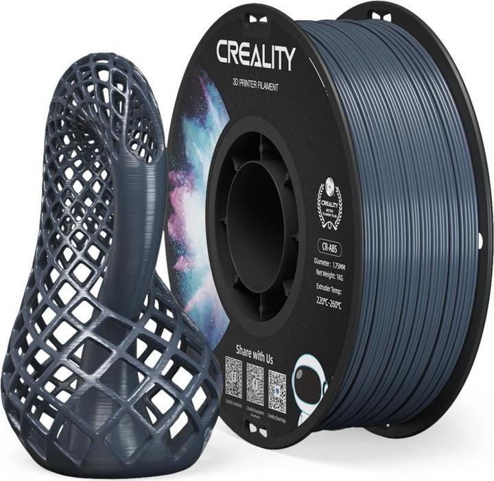 Actual product image Creality Filament (ABS, 1.75 mm, 1000 g, Grey)