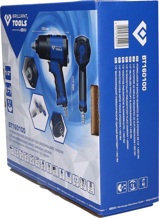 Image du produit Brilliant Tools Clé à chocs pneumatique (Air comprimé)