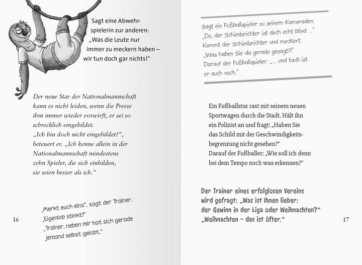 Produktbild Ravensburger Auf den Rasen, fertig, los! Die besten Fussballwitze (Deutsch, Thao Tran, Pascal Nöldner, 2024)