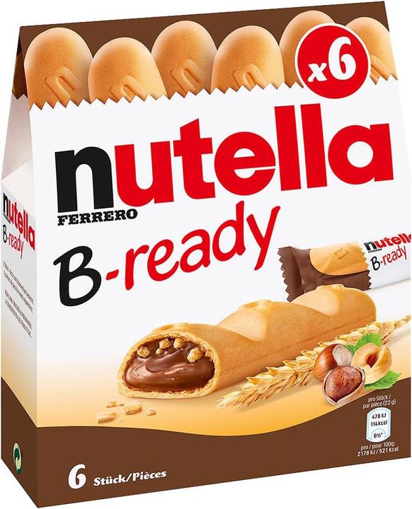 Produktbild Nutella B-ready (6 Stk., 132 g)