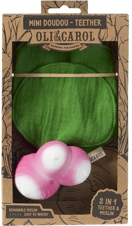 Image du produit Oli and Carol Mini Doudou - Teether Ramona the Radish