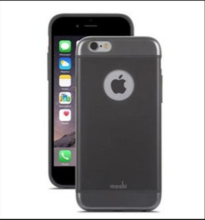 Actual product image Moshi iGlaze for iPhone 6/6S Plus Graphite Black (Apple iPhone 6)