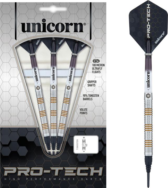 Actual product image Unicorn Pro-Tech Style 3 Soft Darts (18 g)