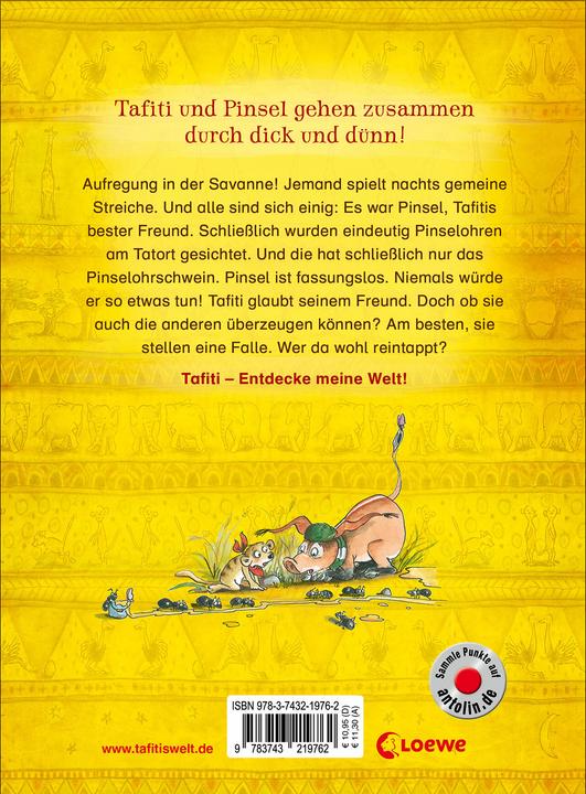 Valori nutrizionali e ingredienti Loewe Tafiti (Band 22) - Pinsel unter Verdacht (Tedesco, Julia Ginsbach, Tafiti, Julia Boehme, 2024)