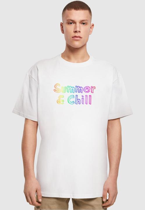 Produktbild Merchcode Summer And Chill Rainbow Heavy Oversized Tee - 117931 (XL)