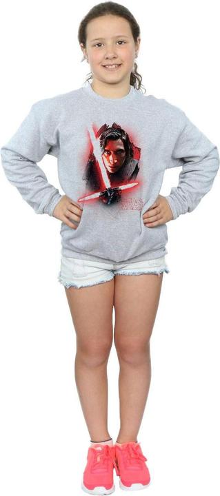 Image du produit Star Wars - Sweat THE LAST JEDI KYLO REN BRUSHED - Fille (140, 146)