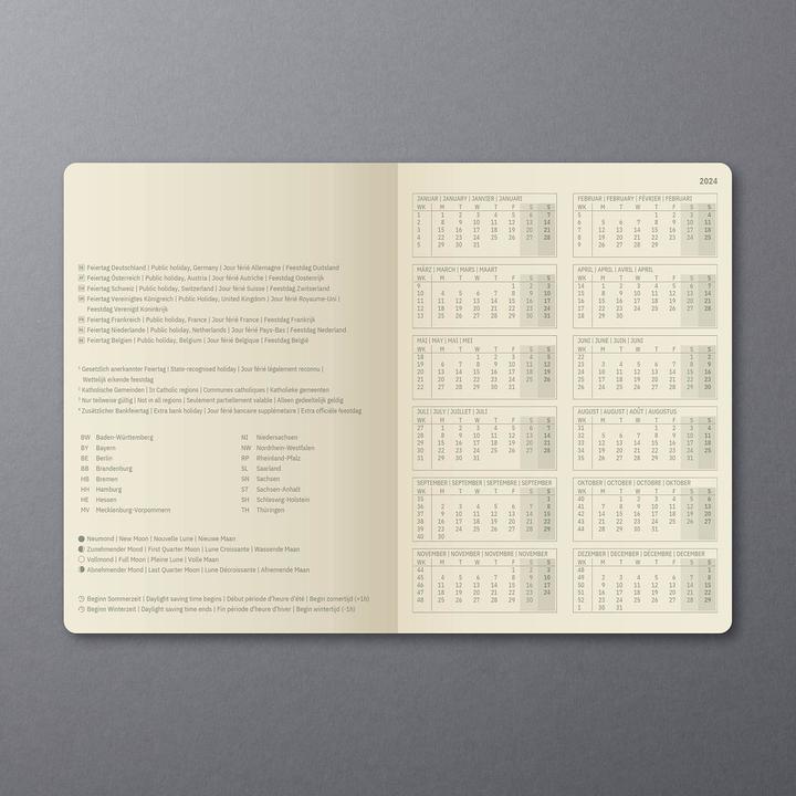 Produktbild Sigel Tagesagenda (15 x 10.8 cm, Deutsch)