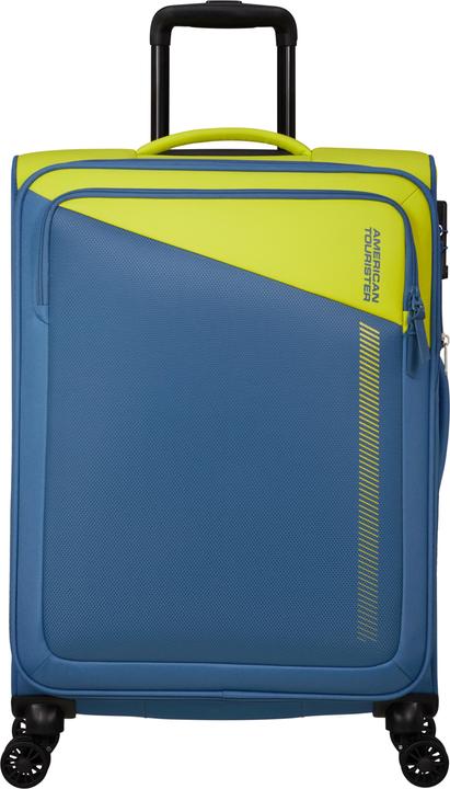 American Crew Daring Dash 4-wheel trolley M 66.5 cm with stretch fold (67 l, M (50 - 90l))