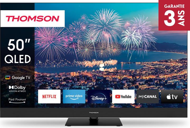 Actual product image Thomson 50QG6C14 QLed Plus 50 Smart TV (50", QLED, 4K, 2023)