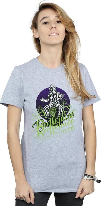 Produktbild Beetlejuice Faded Pose Baumwolle Boyfriend TShirt (L)