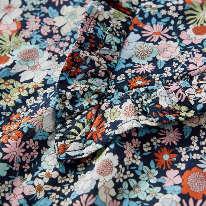 Image du produit VidaXL Blouse à manches longues pour enfants Bleu foncé 92,Matière : 100 (92)
