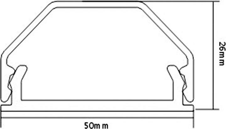 Produktbild Roline Kabelkanal (Kabelkanal, 110 cm)