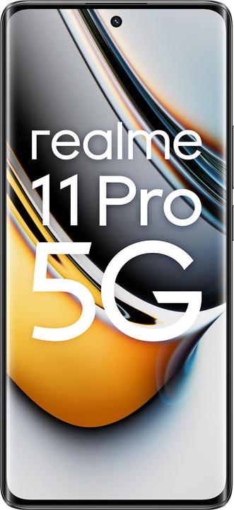 Produktbild realme 11 Pro (128 GB, Astral Black, 6.70", Dual SIM, 100 Mpx, 5G)