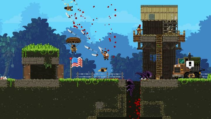Produktbild Devolver Broforce SWITCH DELUXE (Switch, Switch Lite, Switch OLED, DE)