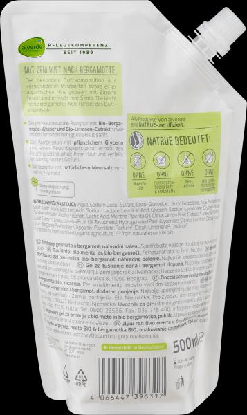 Produktbild dm alverde Minze Bergamotte Nachfüllbeutel (500 ml)
