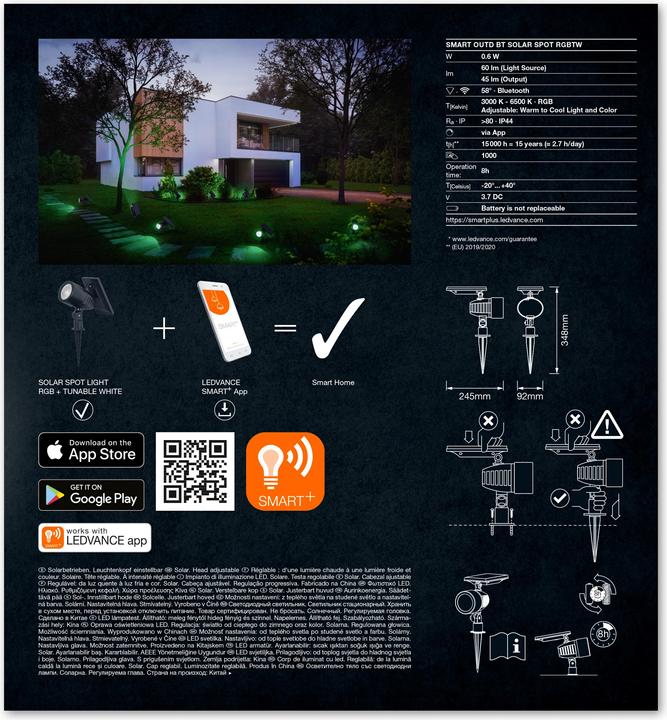 Produktbild Ledvance Smart+ (45 lm, IP44)
