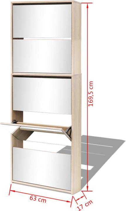 Actual product image VidaXL Ford (63 x 17 x 169.5 cm)