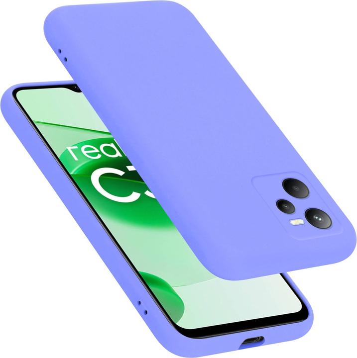 Cadorabo Custodia in silicone liquido TPU per Realme C35 / Narzo 50A PRIME (Realme Narzo 50A Prime, Realme C35)